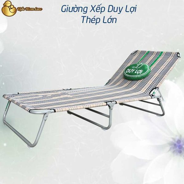 Giường Xếp Duy Lợi Khung Thép Cỡ Lớn - Giao Nhanh 2 Giờ